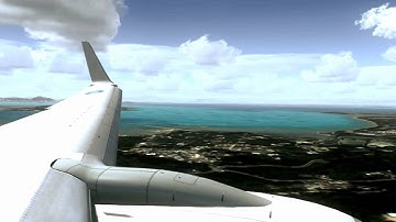 PMDG NGX Landing Kinmen Airport (RCBS)