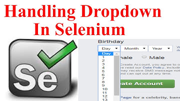 Selenium Tutorial for Beginners || Handle Dropdown in Selenium WebDriver