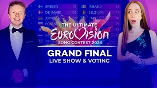 THE ULTIMATE EUROVISION 2024 | GRAND FINAL &amp; VOTING (w/ @ESCSILVER &amp; @TheBalkanGuy)