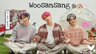 woosansang are besties ♥︎ [ Ateez]