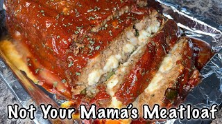 How To Make JUICY Stuffed Meatloaf | The Best Meatloaf Recipe