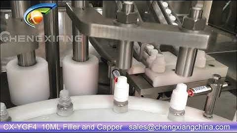 NEW MODEL : High Speed 10ml E liquid filling machine,plugging and capping machine