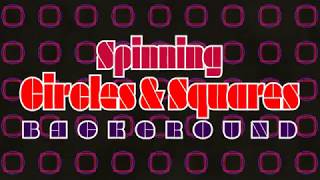 Spinning Squares Background Video