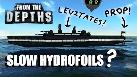 Slow Hydrofoils? 🤔❓ From the Depths