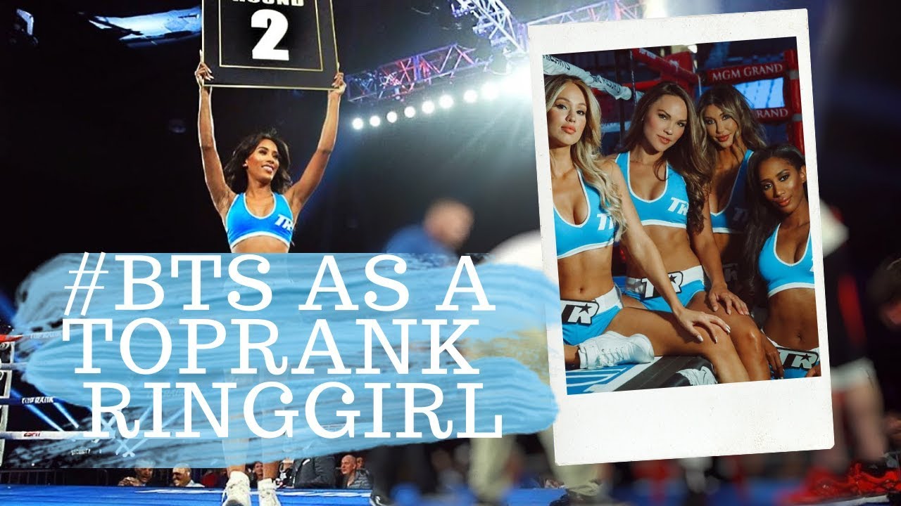 VLOG: Behind The Scenes For A Week As A Ring Girl | Top Rank Boxing