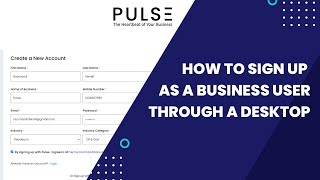 How to sign up as a business user? - Pulse Safety Inspections App screenshot 5
