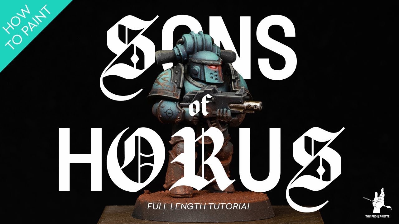 ⭐️WH40K Horus Heresy Forge World Painted Sons Horus Legion Praetor Space  Marine