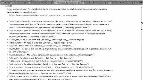 Wordpress Basics - Custom Taxonomies in Wordpress Part 1