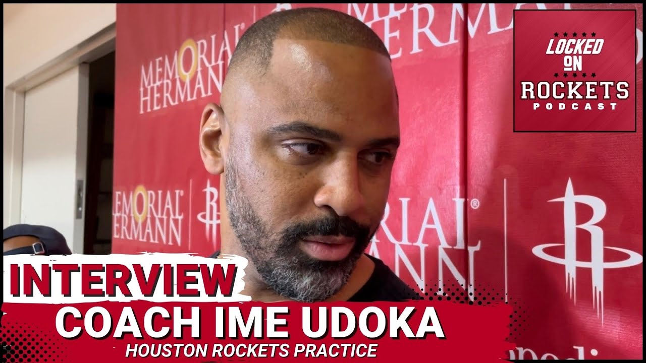 Ime Udoka | Houston Rockets Practice | 2023-2024 NBA Season - YouTube