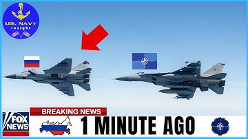 Rusland daagde het NAVO-luchtruim uit — Het bleef stil in de lucht… Toen gebeurde DIT…! #oekraïne