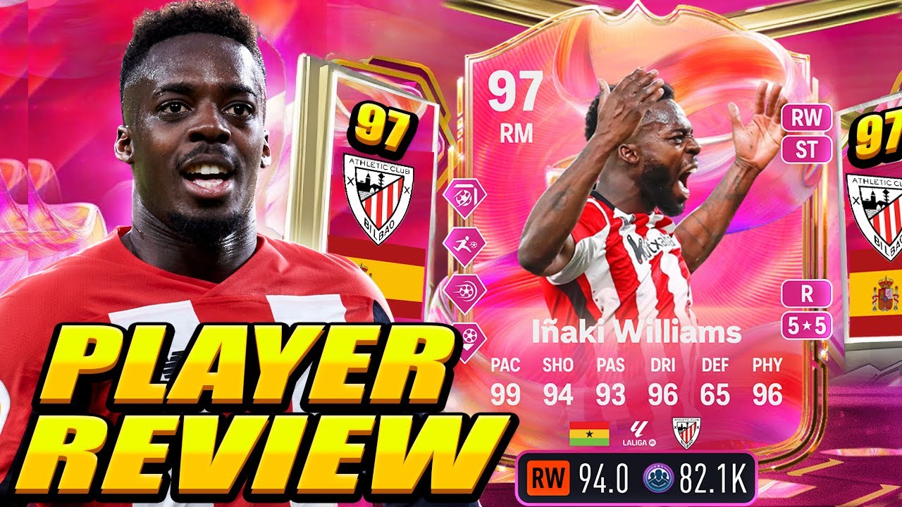 🏟️ 97 FUTTIES INAKI WILLIAMS! FUTTIES WILLIAMS SBC PLAYER REVIEW! EA FC 25 INAKI SBC PLAYER REVIEW!