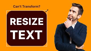 Can't Transform or Resize in illustrator 😱💥✨ Profile