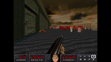 PSX - Doom: The Lost Levels - M27: Storage Facility - [UV] - 100% Kills & Secrets