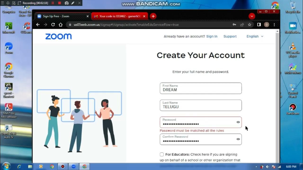 how to create zoom meeting 😃 YouTube