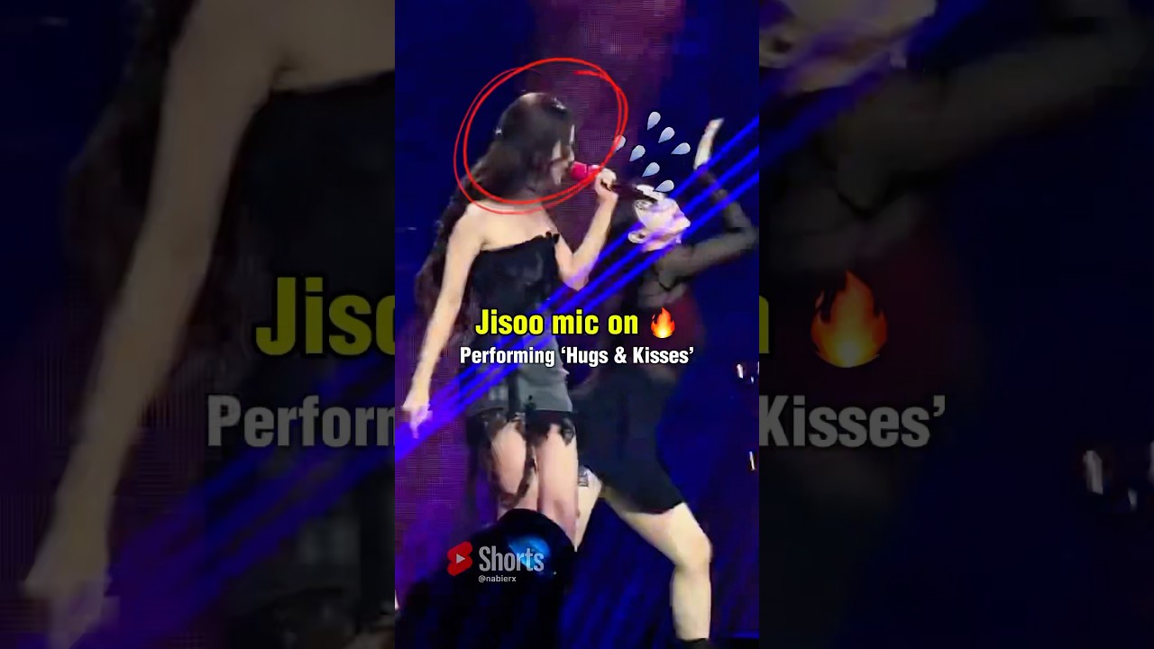 Jisoo singing first time high note ‘Hugs & Kisses’ 🤯🤯 