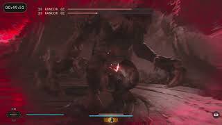 Star Wars Jedi Survivor Defeating Two Rancor