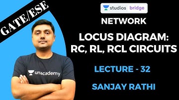 L32: Locus Diagram - RC, RL, RCL Circuits | Network (Circuit Theory) for GATE & ESE Exam