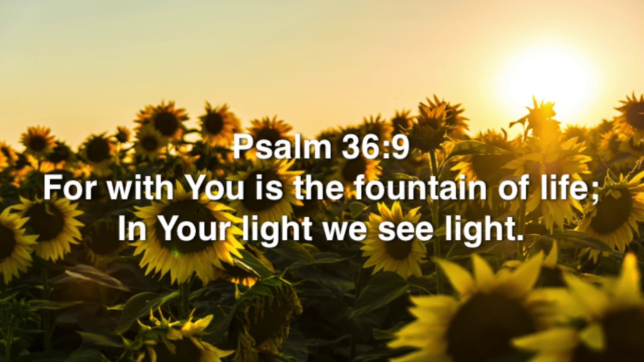 Psalm 36:9 (Promise) - YouTube