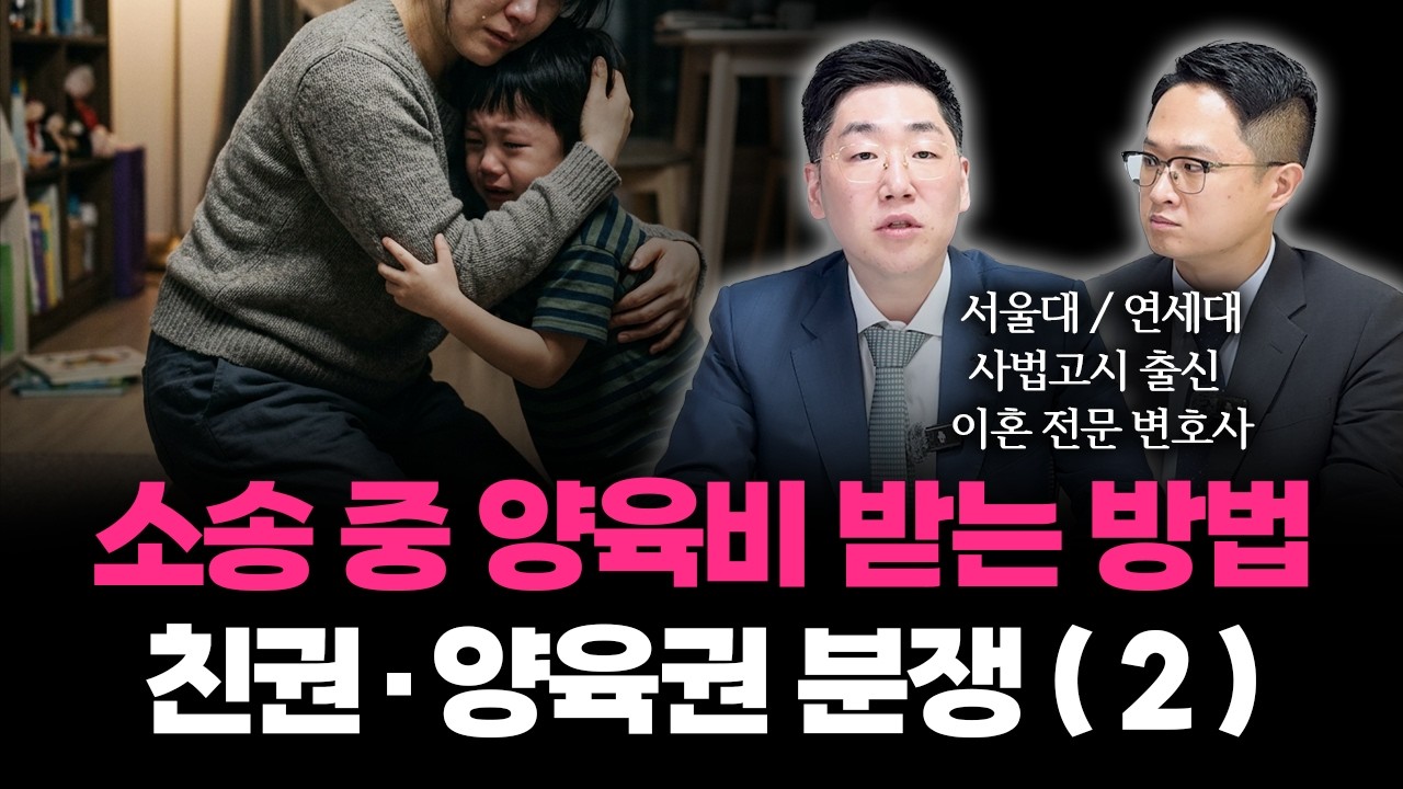 소송 중 양육비 받는 방법