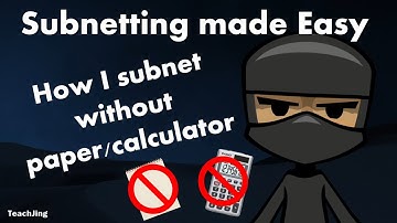Learn in 10 minutes how I subnet without any calculator/paper - Subnetting made easy