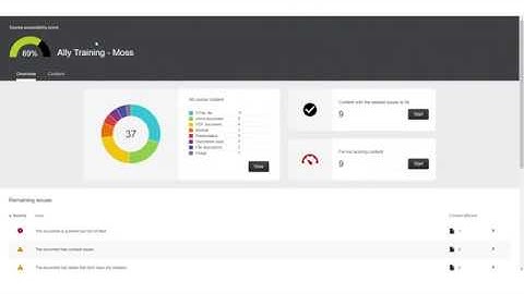 Intro to the Ally Accessibility Checker--May 27, 2020 session
