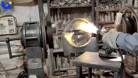 Manufacturing of Round Bottom Flask || UNITY GLASS INDUSTRY ||