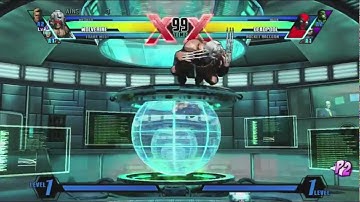 Ultimate Marvel VS Capcom 3 casual matches part 2 11/5/12