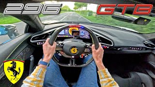 FERRARI 296 GTB - Evening Drive with an 830HP V6 Hybrid! by AutoTopNL 63,954 views 11 days ago 8 minutes, 10 seconds