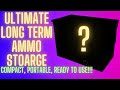 Ammo storage compact portable and ready to use
