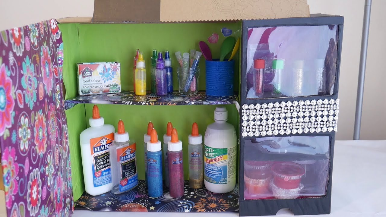 How to organize your slime supplies - Cuckoo4Design