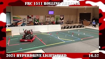 FRC Team 1511 - 2021 Hyperdrive Lightspeed Challenge - 32.80 Seconds