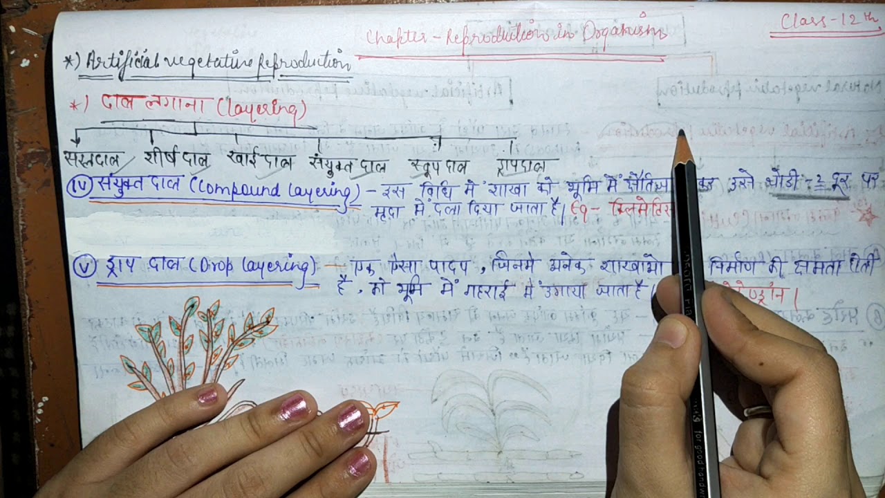Drop Layering संयुक्त दाब और ड्राप दाब - Compound Layering & Drop Layering - जीवो में ...