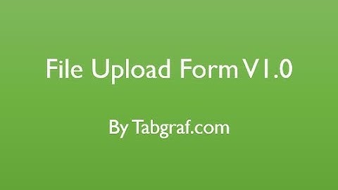 Google Spreadsheet File Upload Form