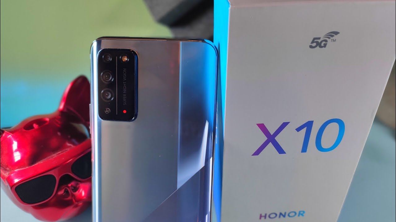 HONOR X10 5G 本体 (カバー付き) Honor X10 5G Detailed Hands on UnBoxing! 90Hz Full Screen