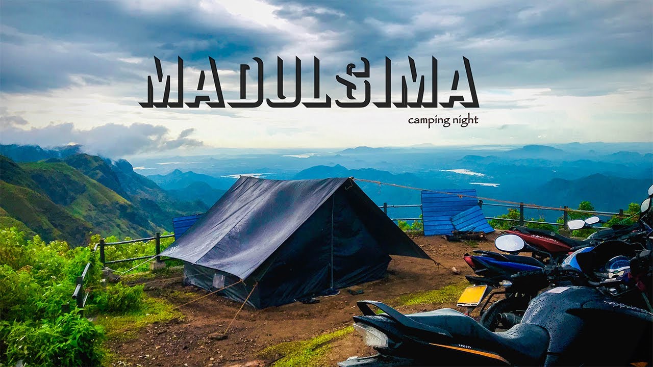 Madulsima Camping - Mini World's End | Sri Lanka | මඩොල්සිම | Live World