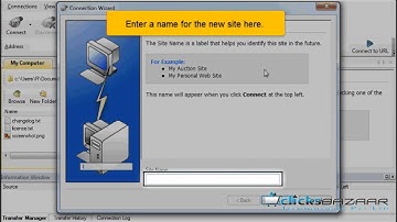 Configuring your website in WS FTP