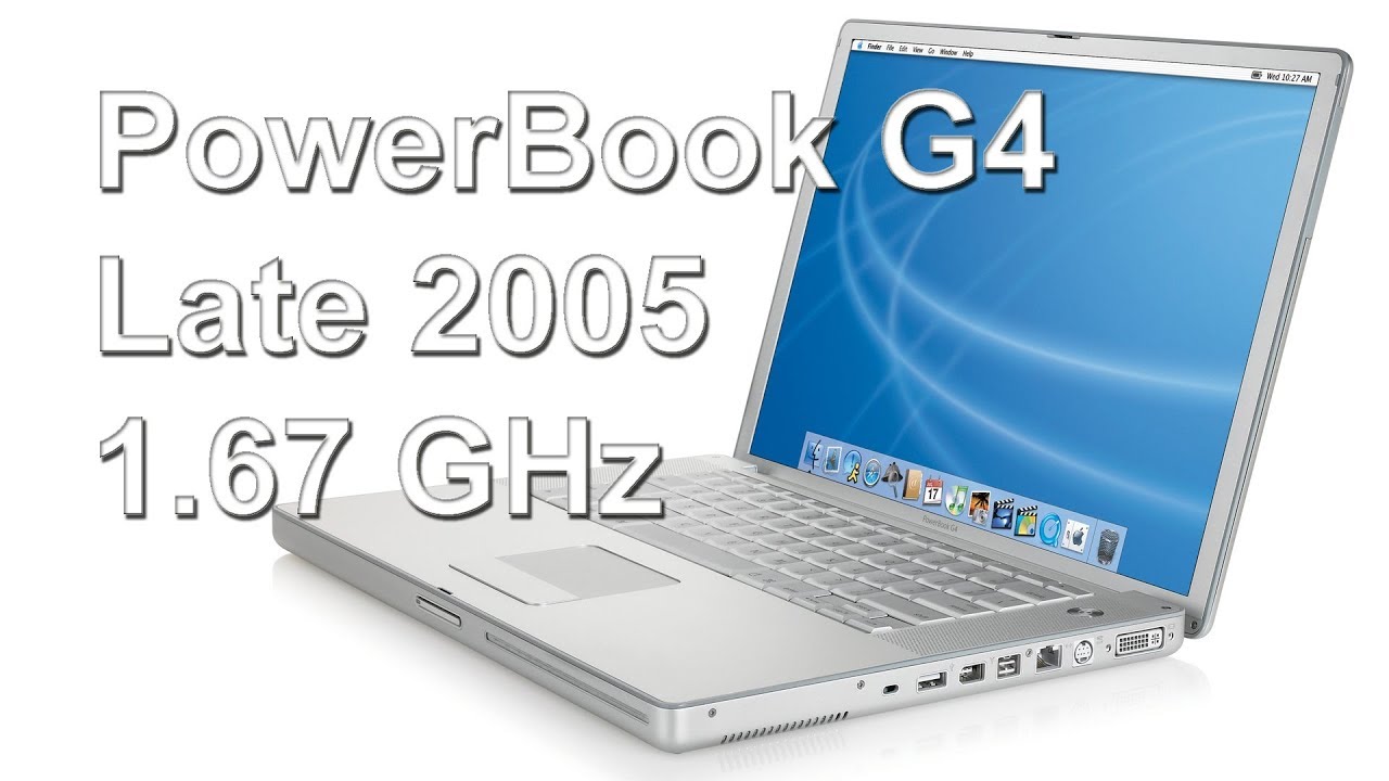 PowerPC sunset (part 3) - PowerBook G4 1.67 GHz late 2005 performance review