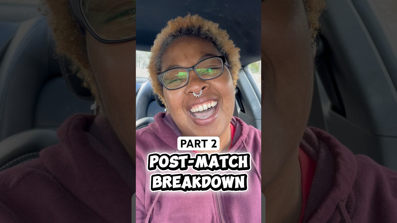 It’s time for a POST-MATCH BREAKDOWN - Part 2 🎾 Losing is hard 😩 but can help you grow 