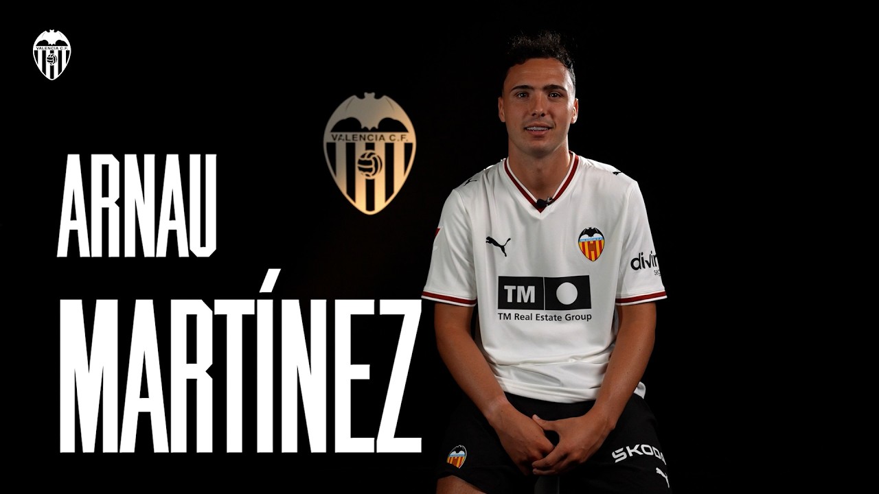 PRIMERAS DECLARACIONES DE ARNAU MARTÍNEZ,  NUEVO DEFENSA VALENCIANISTA | VALENCIA CF
