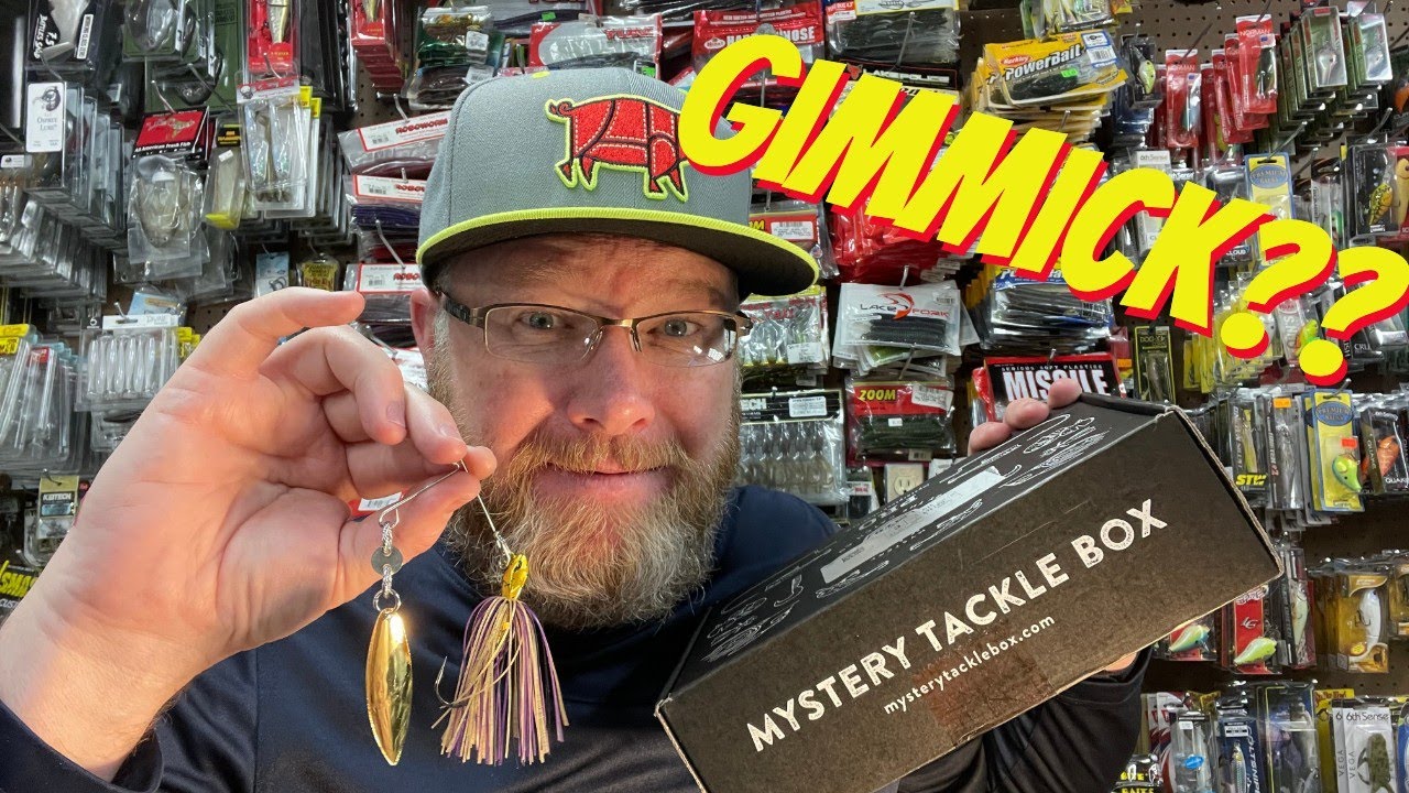 UNBOXING MYSTERY TACKLE BOX PRO BASS BOX MAY 2021 - The Gimmick Lure 