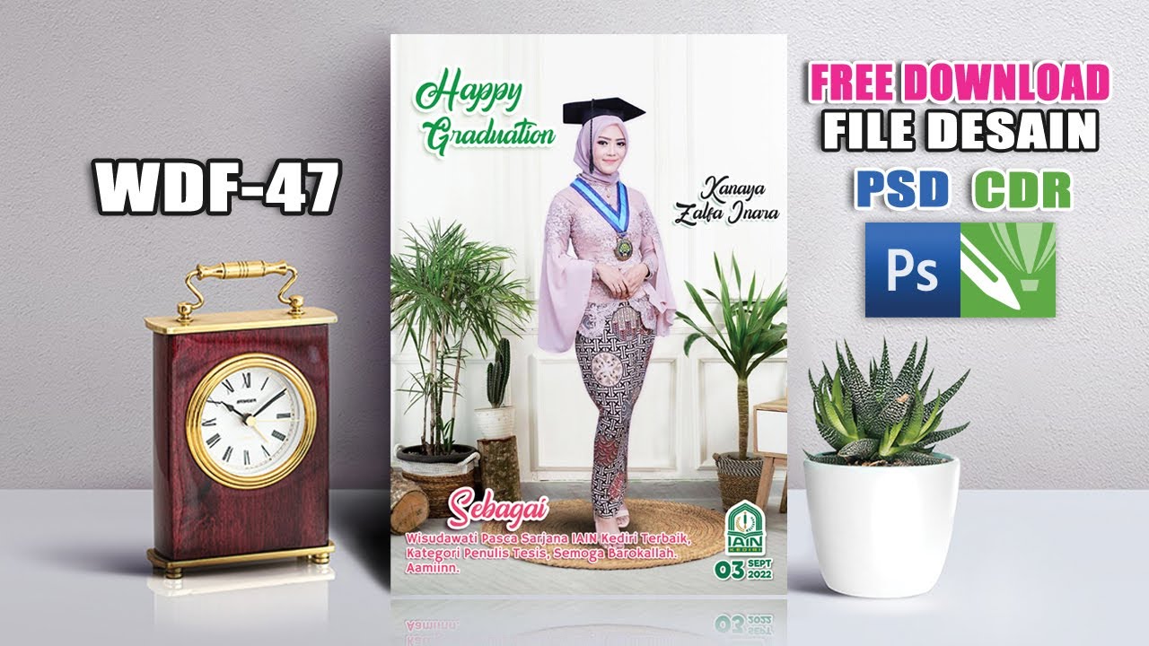 Tutorial Cara Mudah Edit Foto Wisuda Kekinian Di Photoshop Free