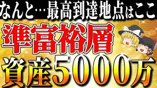 【資産5000万円】準富裕層に到達することで人生イージーモードに突入する仕組み【ゆっくり解説】