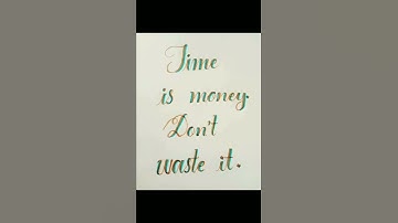 Beautiful handwriting| how to write cursive writing|motivation quotes|best calligraphy