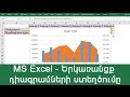 MS Excel - Դաս 6 / Երկառանցք դիագրամների ստեղծումը