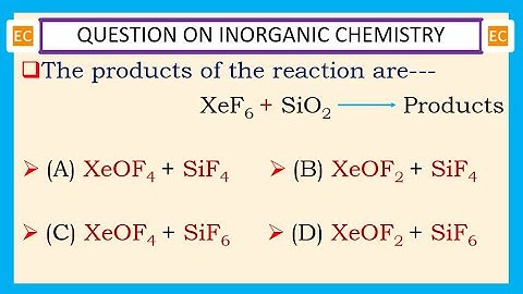 OQV NO – 421 The reaction products between xenon hexafluoride(XeF6) and silicon dioxide(SiO2).