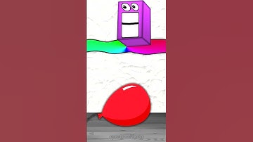 ||Homo|| ||Heart|| ||Eat|| Loop - Funny Balloon Food Surprise Animation #Shorts #Loop