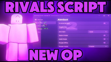 [OP] New Best Free Rivals Script ! AIMBOT, ESP, FLY, AND MORE