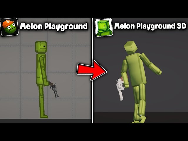 😱 I AM THE FIRST IN THE WORLD TO PLAY MELON PLAYGROUND 3D! 