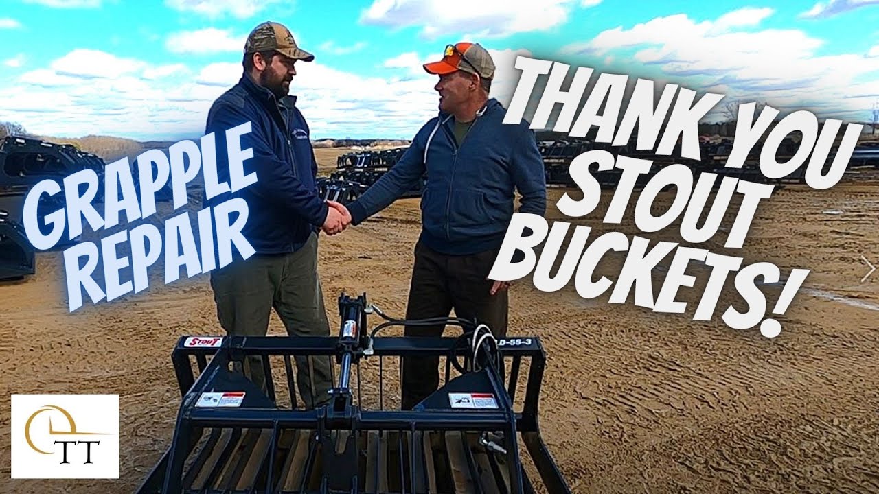 #89 Stout Buckets 66-9 Grapple Repair - Smith Equipment - New Compact Tractor Attachments