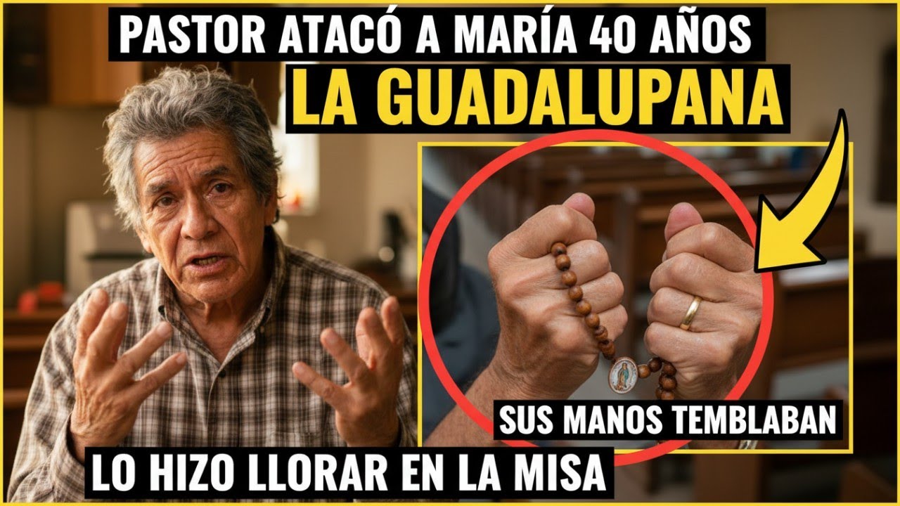 Protestante burlaba de María… fue a Misa, entendió lo que La Guadalupana hizo por él y todo cambió